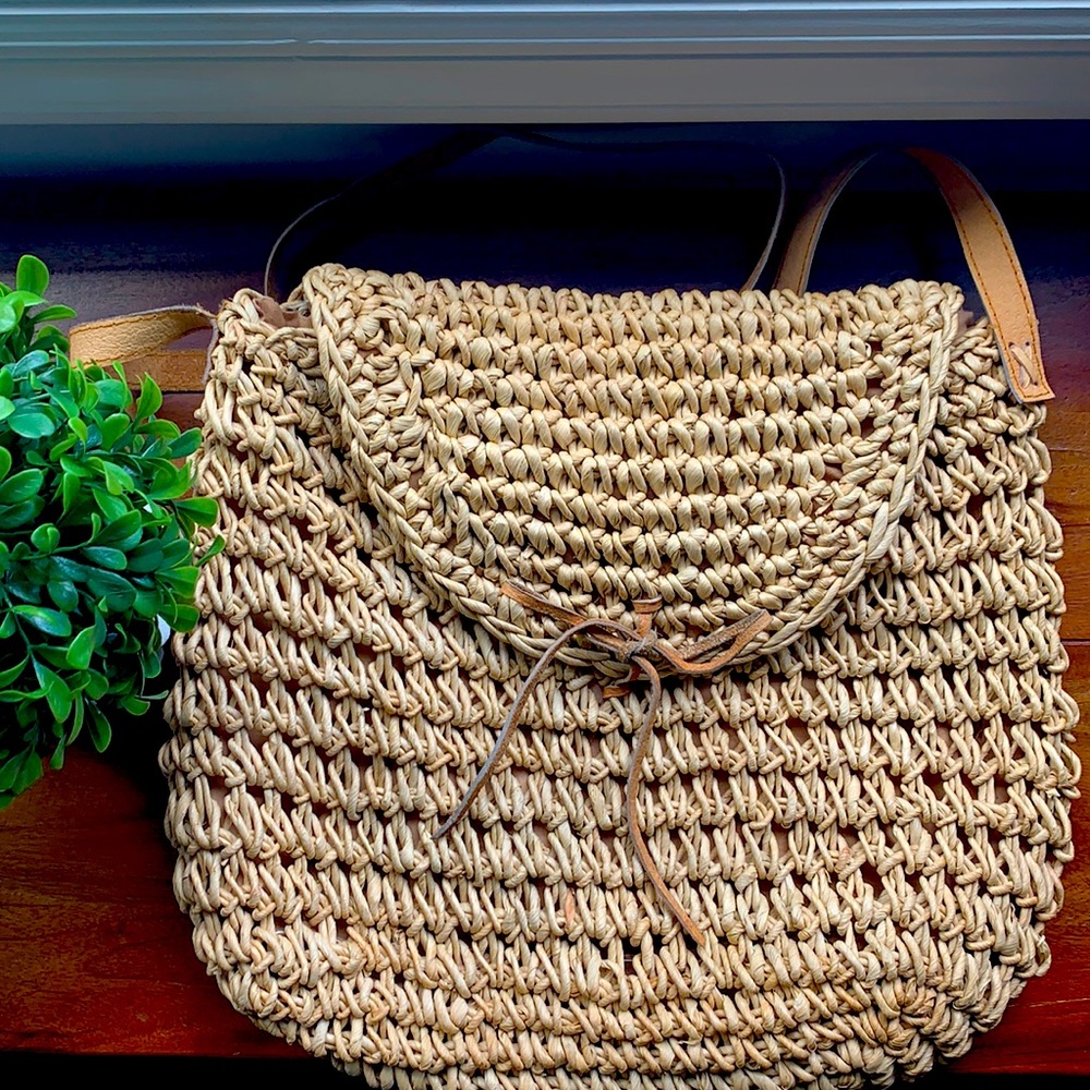 Bass straw Hobo crossbody